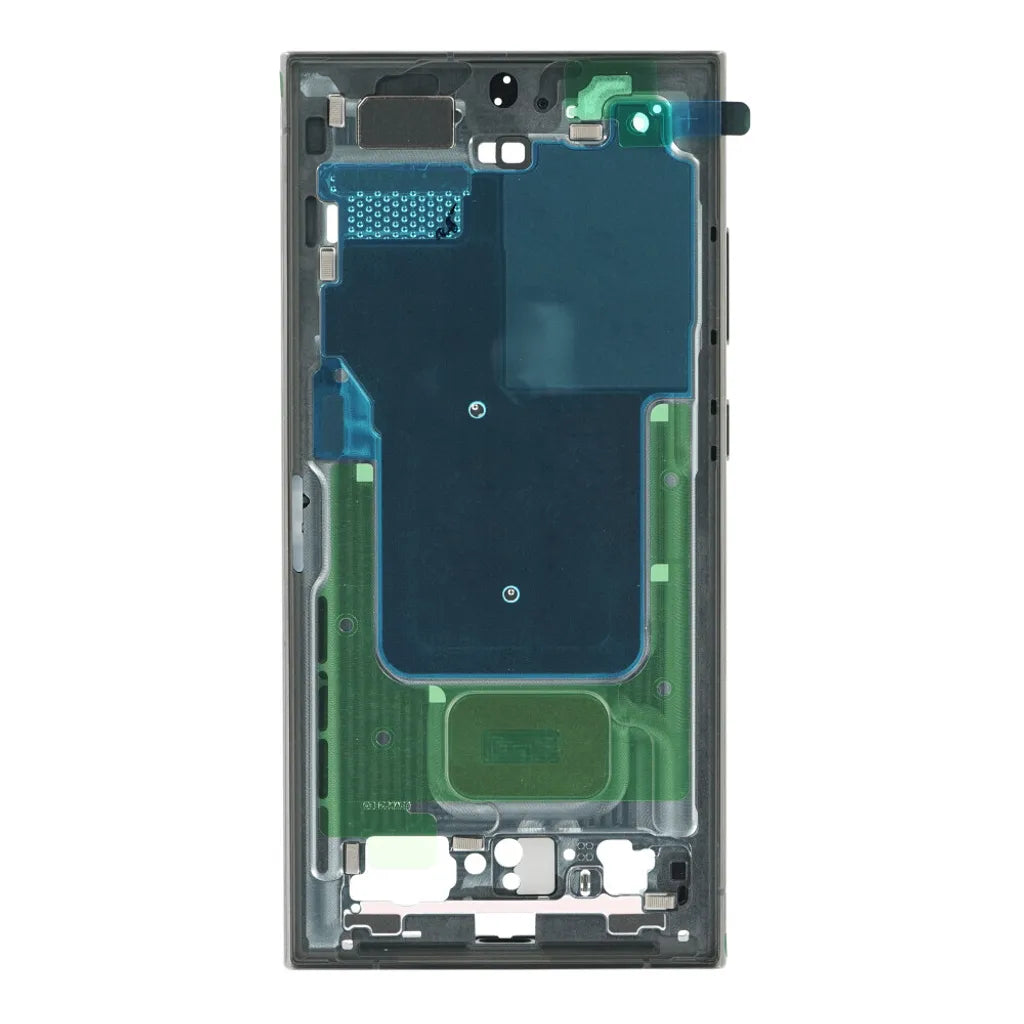 Display (With Frame) kompatibel mit Samsung Galaxy S24 Ultra (SM-S928) Schwarz Service Pack
