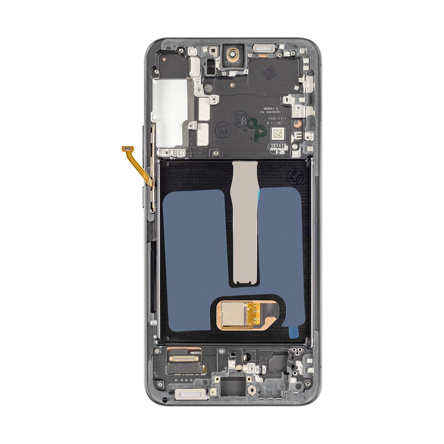Display (With Frame) kompatibel mit Samsung Galaxy S22 Plus (SM-S906B) Schwarz Service Pack