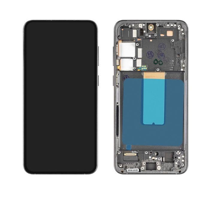 Display (With Frame) kompatibel mit Samsung Galaxy S23 Plus (SM-916B) Grün Service Pack