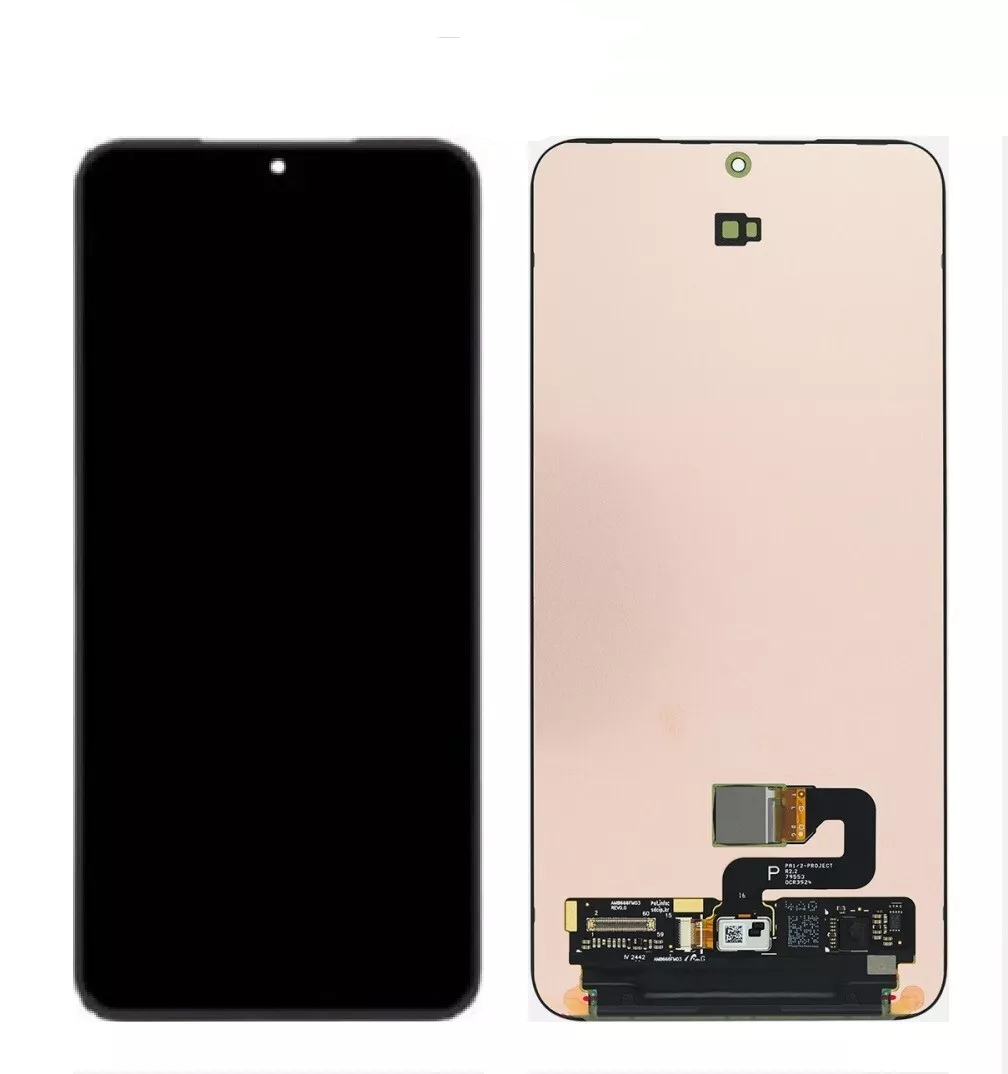Display (With Frame) kompatibel mit Samsung Galaxy S25 Plus (SM-S936) Schwarz Service Pack