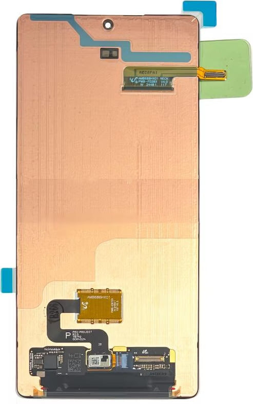 Display (With Frame) kompatibel mit Samsung Galaxy S25 Ultra (SM-S938) Schwarz Service Pack