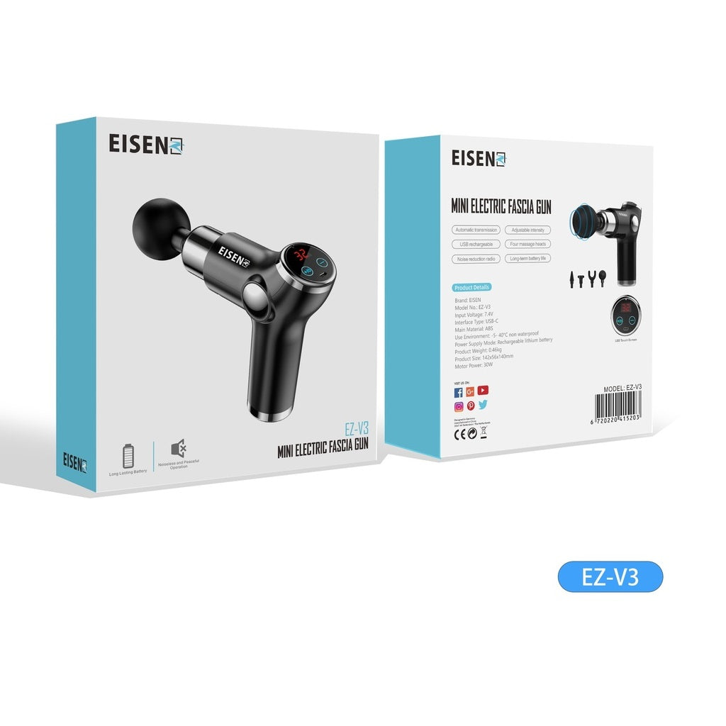 Eisenz Mini Electric Fascia Massage Gun - EZ-V3