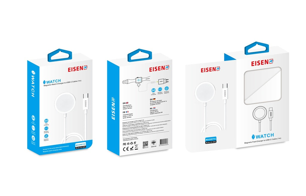 Eisenz Wireless iWatch Charger to USB Type-C - EZ-W06