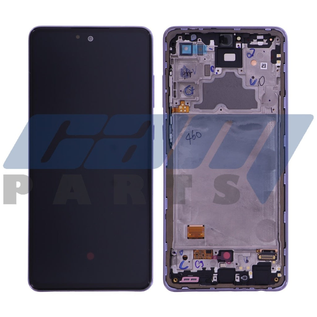Samsung Galaxy A72 (A725F) OEM Service Part LCD + Touchscreen - Blue