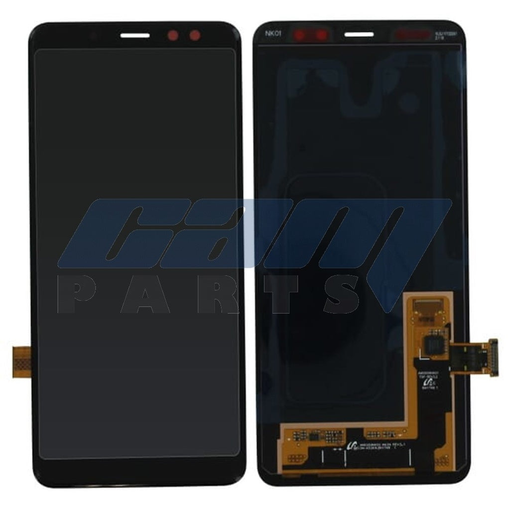 Samsung Galaxy A8 2018 (A530F) OEM Service Part LCD + Touchscreen - Black