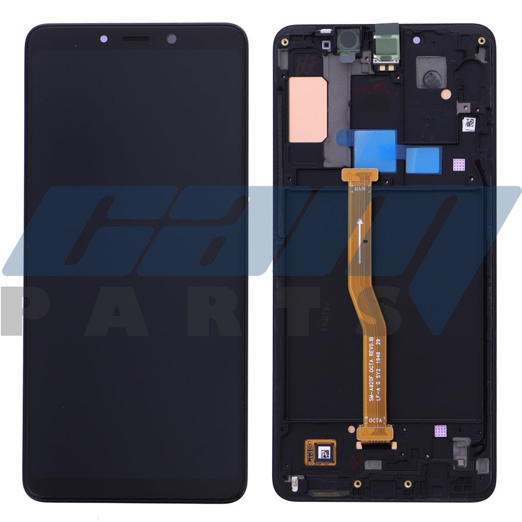 Samsung Galaxy A90 (A908B) OLED LCD + Touchscreen w/ Frame - Black