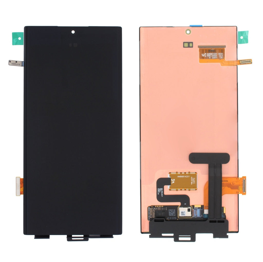Samsung Galaxy S22 Ultra 5G (S908) OEM Service Part LCD + Touchscreen No Frame - Black