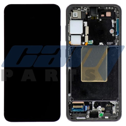 Samsung Galaxy S24 (S921B) OEM Service Part LCD + Touchscreen w/ Frame - Black