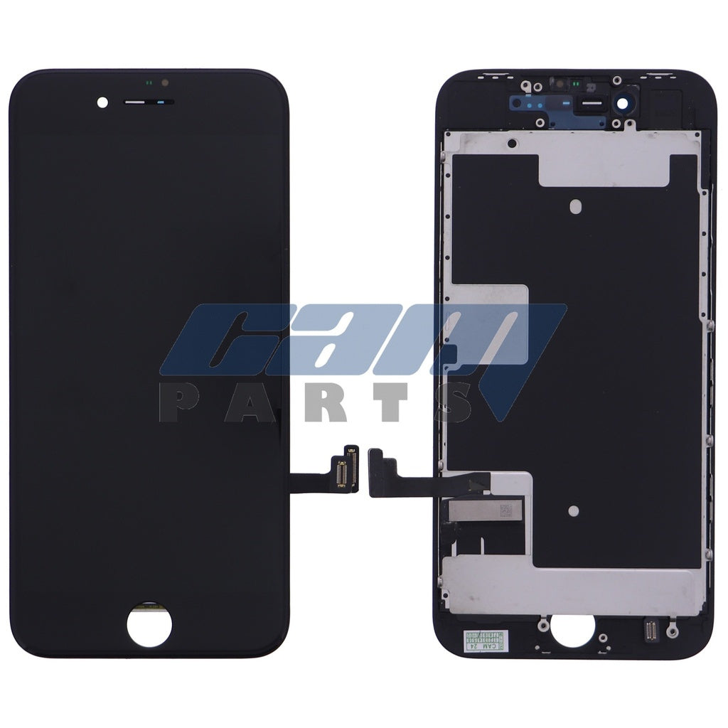 iPhone 8G/SE 2020 LCD + Touchscreen w/ Metal Plate - Black